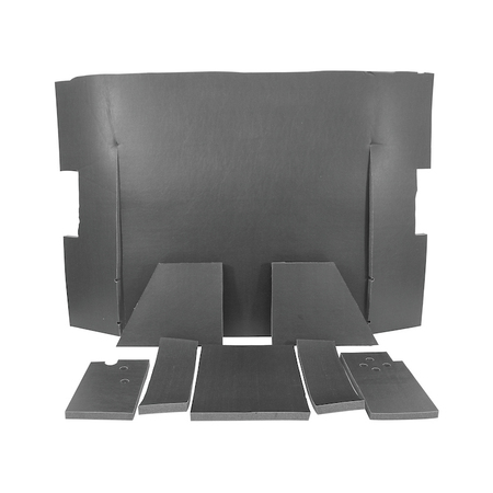 A & I PRODUCTS Cab Upholstery Kit, Black 0" x0" x0" A-CKT405